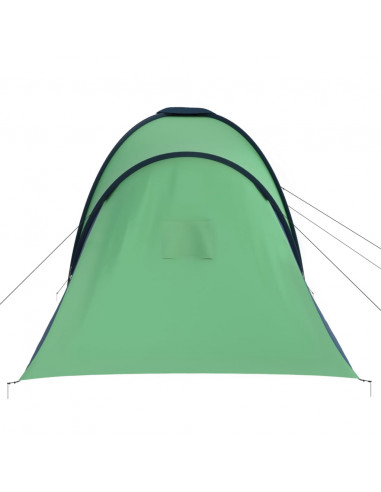 Tenda da Campeggio per 6 Persone Blu e Verde