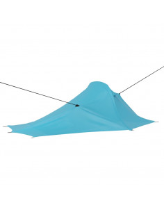 Tenda da Campeggio 317x240x100 cm Blu 2