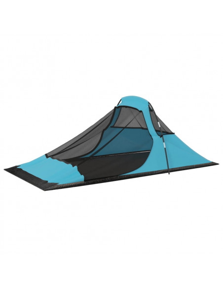 Tenda da Campeggio 317x240x100 cm Blu