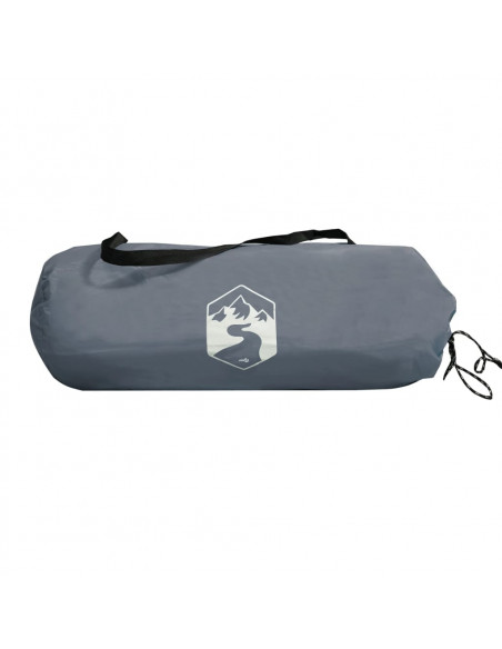 Tenda da Spiaggia Grigia 274x178x170/148 cm in Poliestere 185T