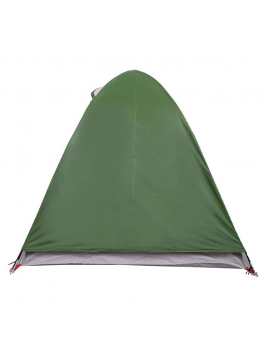 Tenda da Campeggio a Cupola per 2 Persone Verde Impermeabile