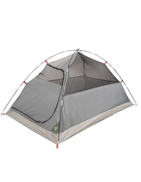 Tenda da Campeggio a Cupola per 2 Persone Verde Impermeabile