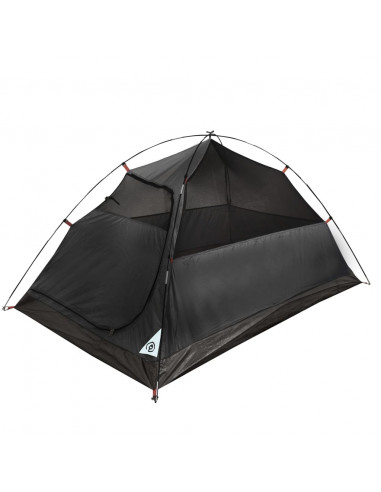 Tenda Campeggio a Cupola 4 Persone Bianca Tessuto Impermeabile