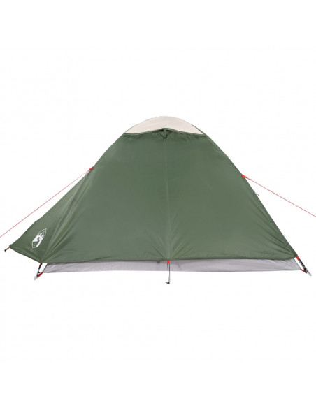 Tenda da Campeggio a Cupola per 2 Persone Verde Impermeabile