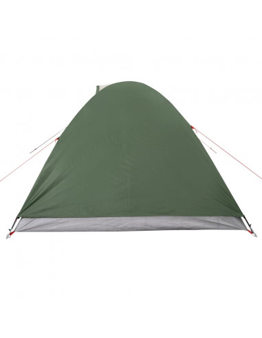 Tenda da Campeggio a Cupola per 2 Persone Verde Impermeabile