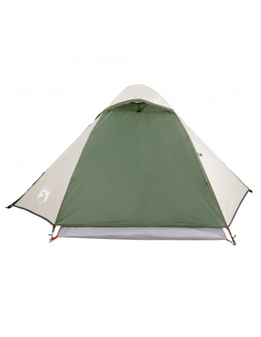Tenda da Campeggio a Cupola per 2 Persone Verde Impermeabile