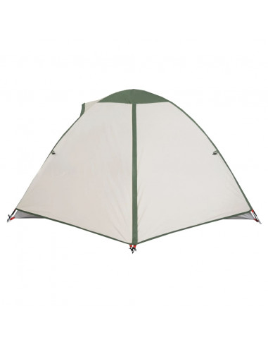 Tenda da Campeggio a Cupola per 2 Persone Verde Impermeabile