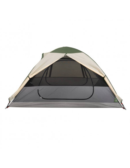 Tenda da Campeggio a Cupola per 2 Persone Verde Impermeabile