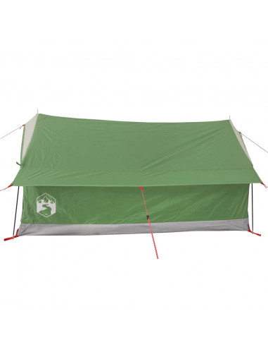 Tenda da Campeggio per 2 Persone Verde Impermeabile