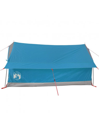 Tenda da Campeggio per 2 Persone Blu Impermeabile