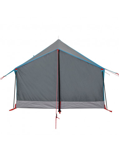 Tenda da Campeggio per 2 Persone Blu Impermeabile