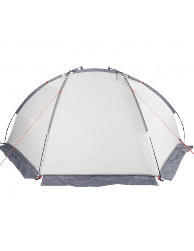 Tenda da Spiaggia Grigia 268x223x125 cm in Poliestere 185T