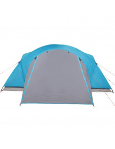 Tenda da Campeggio Crossvent per 8 Persone Blu Impermeabile 2