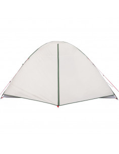 Tenda da Campeggio a Cupola per 6 Persone Verde Impermeabile 2