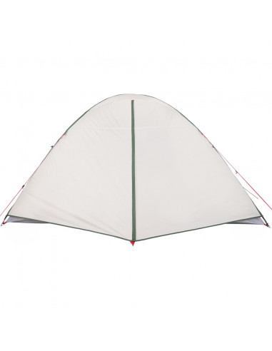 Tenda da Campeggio a Cupola per 6 Persone Verde Impermeabile
