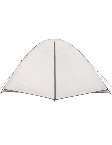 Tenda da Campeggio a Cupola per 6 Persone Verde Impermeabile