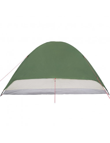 Tenda da Campeggio a Cupola per 6 Persone Verde Impermeabile