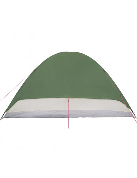 Tenda da Campeggio a Cupola per 6 Persone Verde Impermeabile