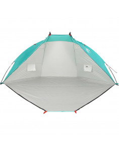Tenda da Spiaggia Verde Mare 268x223x125 cm in Poliestere 185T 2