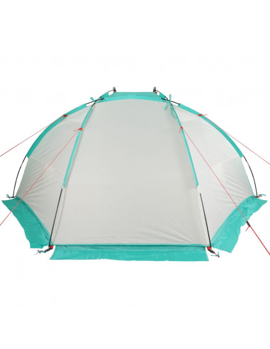 Tenda da Spiaggia Verde Mare 268x223x125 cm in Poliestere 185T