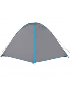 Tenda da Campeggio a Cupola per 6 Persone Blu Impermeabile 2