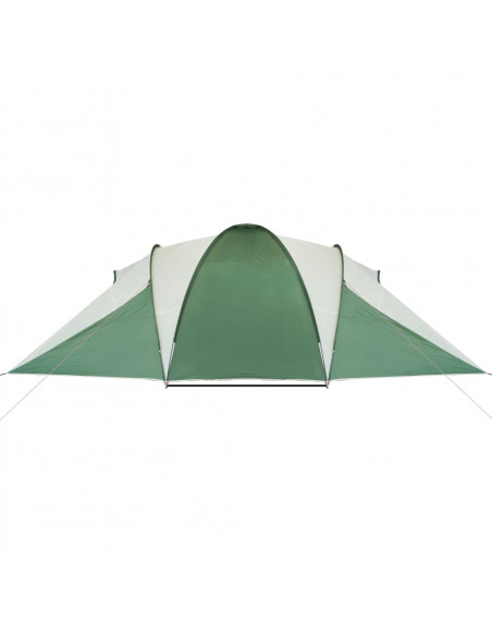 Tenda da Campeggio a Cupola per 6 Persone Verde Impermeabile