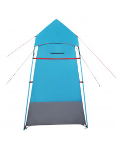 Tenda per Toilette Blu Impermeabile 2