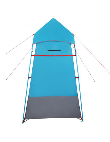 Tenda per Toilette Blu Impermeabile