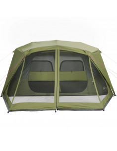 Tenda Campeggio 10 Persone Blu Rilascio Rapido Impermeabile 2