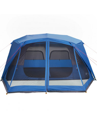 Tenda Campeggio 10 Persone Verde Rilascio Rapido Impermeabile