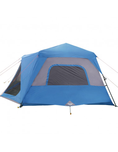 Tenda Campeggio 10 Persone Verde Rilascio Rapido Impermeabile