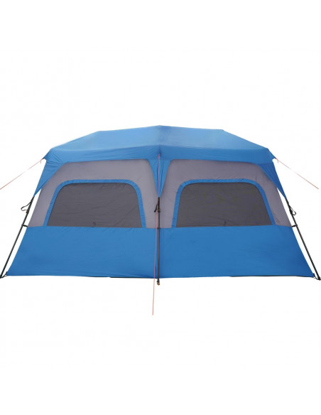 Tenda Campeggio 10 Persone Verde Rilascio Rapido Impermeabile