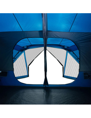 Tenda Campeggio 10 Persone Verde Rilascio Rapido Impermeabile