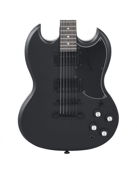 Chitarra Elettrica per Principianti con Custodia Nera 4/4 39"