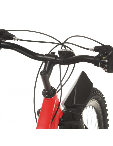 Mountain Bike 21 Speed 26" Ruote 36 cm Rosso