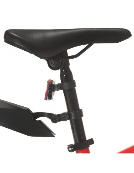 Mountain Bike 21 Speed 26" Ruote 36 cm Rosso