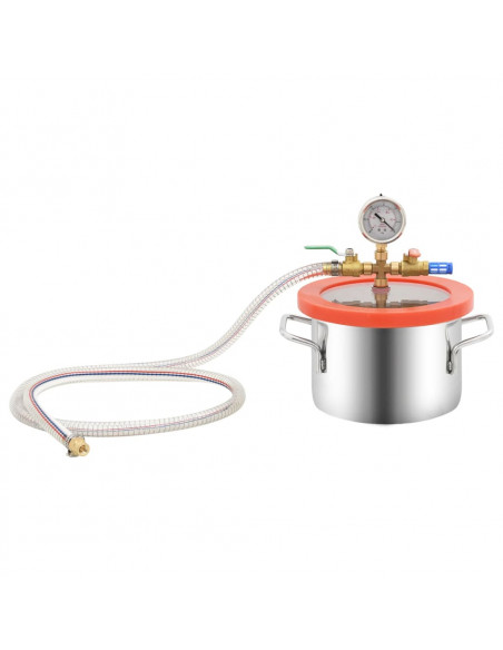 Camera a Vuoto con Pompa a 2 Stadi 3,7 L