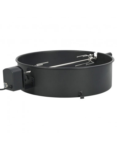 Kit per Barbecue allo Spiedo 57 cm Nero