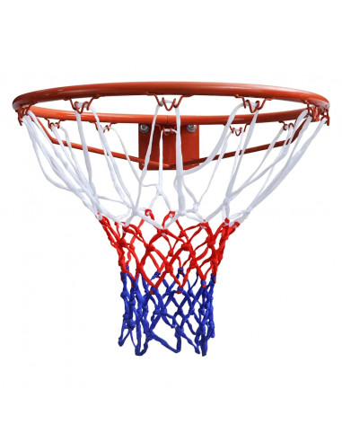 Set Canestro da Basket con Rete Arancione 45 cm