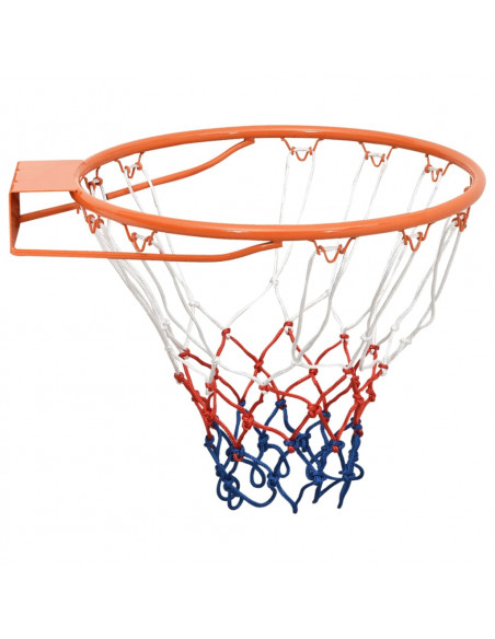 Canestro da Basket Arancione 39 cm Acciaio