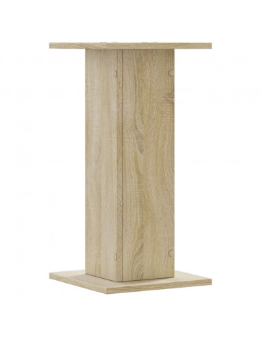 Supporti per Piante 2 pz Rovere Sonoma 30x30x60cm in Truciolato