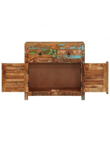 Credenza 70x30x68 cm in Legno Massello di Recupero