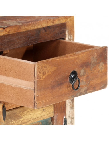 Credenza 70x30x68 cm in Legno Massello di Recupero