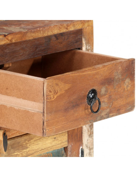 Credenza 70x30x68 cm in Legno Massello di Recupero