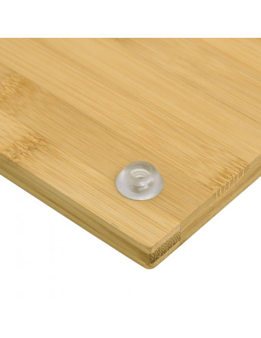 Coprifornelli 2 pz 50x28x1,5 cm in Bambù