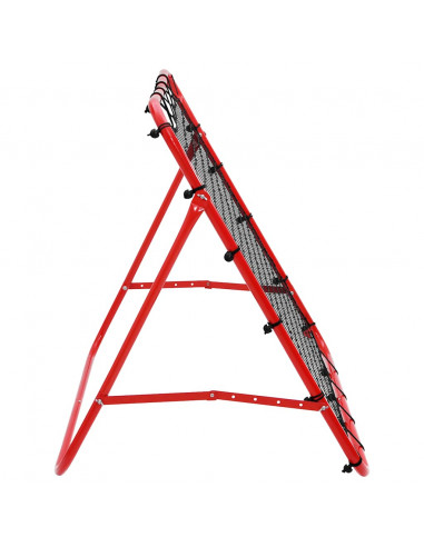 Rete a Rimbalzo da Calcio Regolabile 100 x 100 cm