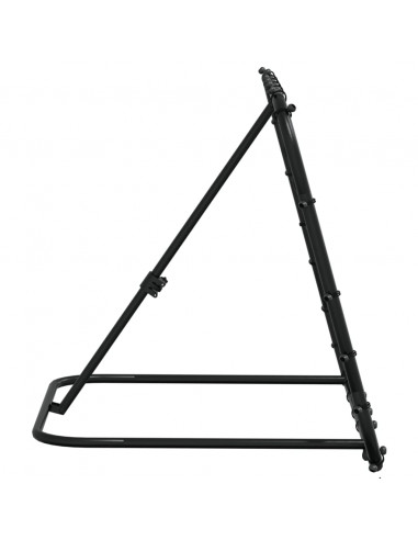 Rimbalzatore da Calcio Regolabile Nera 84x73x60-80 cm Acciaio