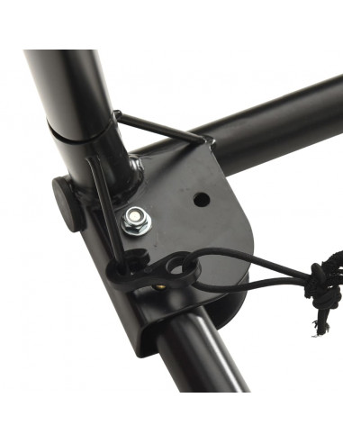 Rete da Golf Nera e Rossa 305x91x213 cm in Poliestere