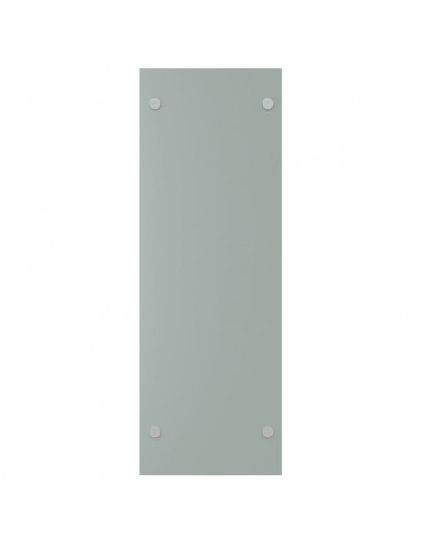 Porta Legna Bianco 80x35x100 cm in Vetro Temperato