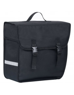 Borsa Singola Bicicletta Impermeabile per Portapacchi 21 L Nero 2